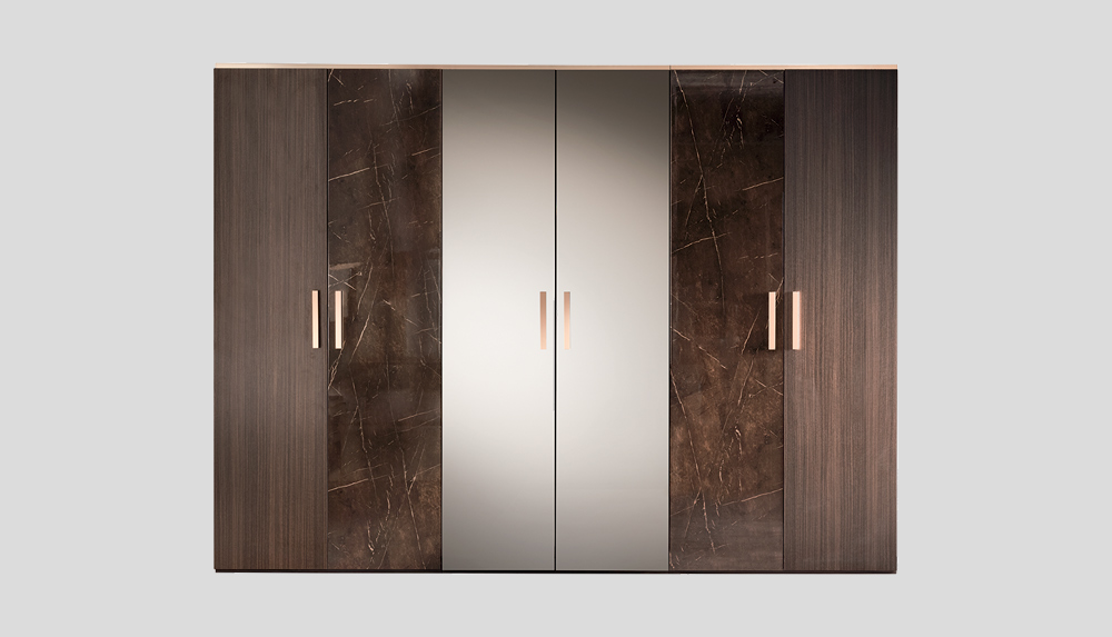 Adora interiors Essenza collection Bedroom six doors wardrobe