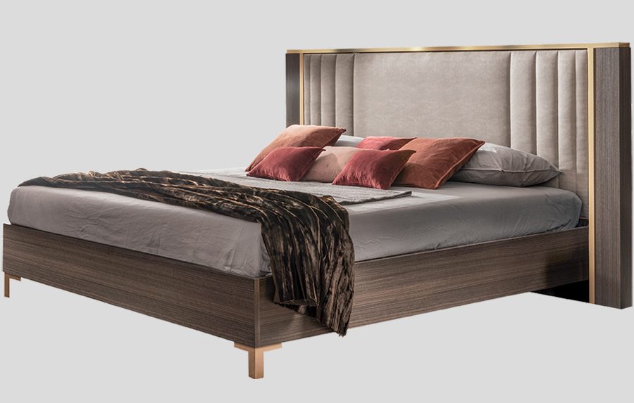 Adora interiors Essenza Bedroom padded wooden bed