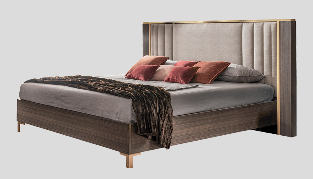 Adora interiors Essenza Bedroom padded wooden bed