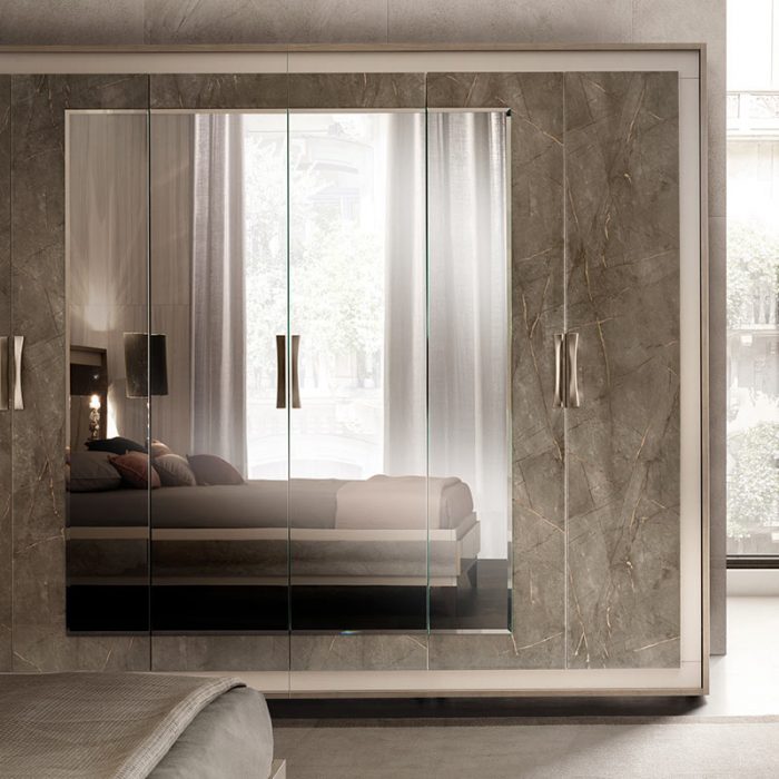 adora interiors ambra bedroom 6 doors wardrobe