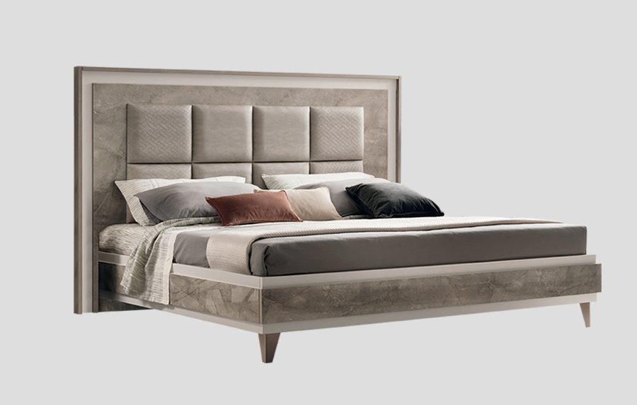 adora interiors padded king bed ambra