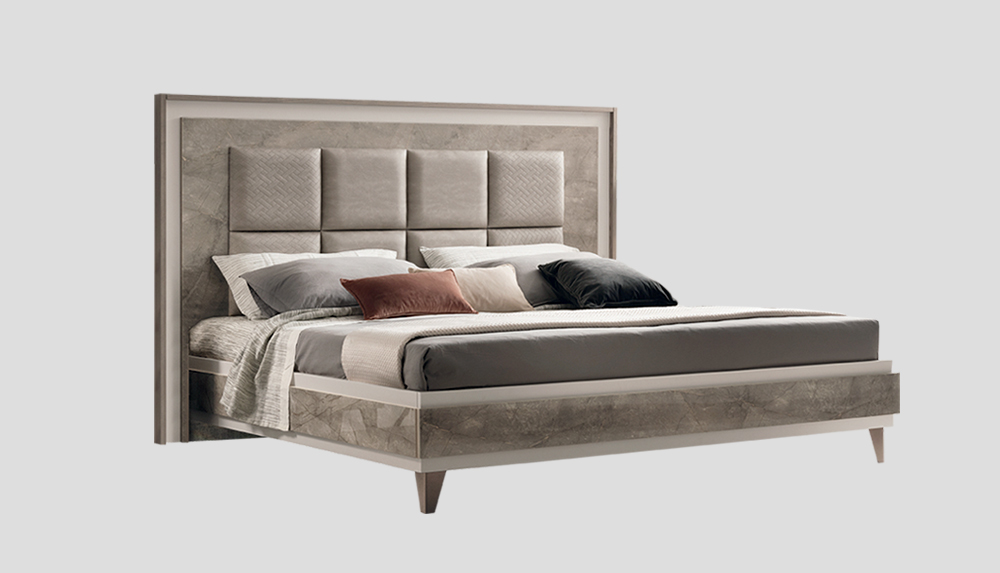 adora interiors padded king bed ambra