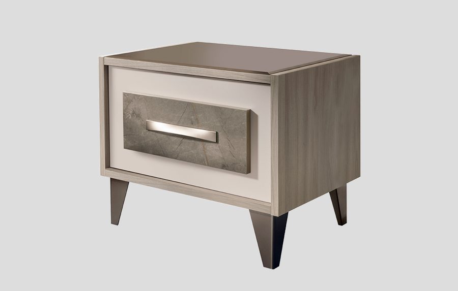 Adora interiors ambra collection bedroom night table details